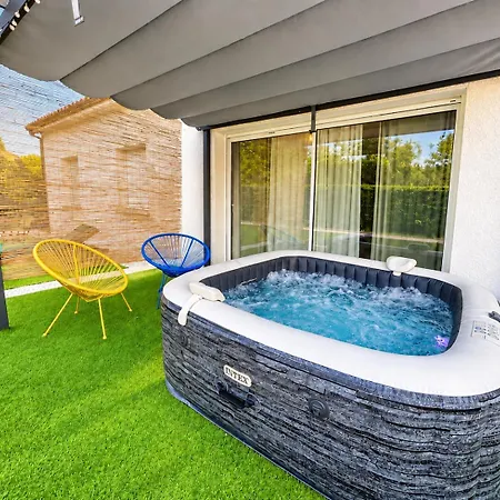 Les Tarnaises- 2 Maisons Jumelées - Jacuzzis-12pers - Clim-au Calme Villa Giroussens