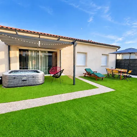 Les Tarnaises- 2 Maisons Jumelées - Jacuzzis-12pers - Clim-au Calme